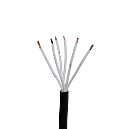 Starke Starke Power & Control Cable, 6 Wire, 14ga, 15 Max Amps, 50' Length. SPC-614-50